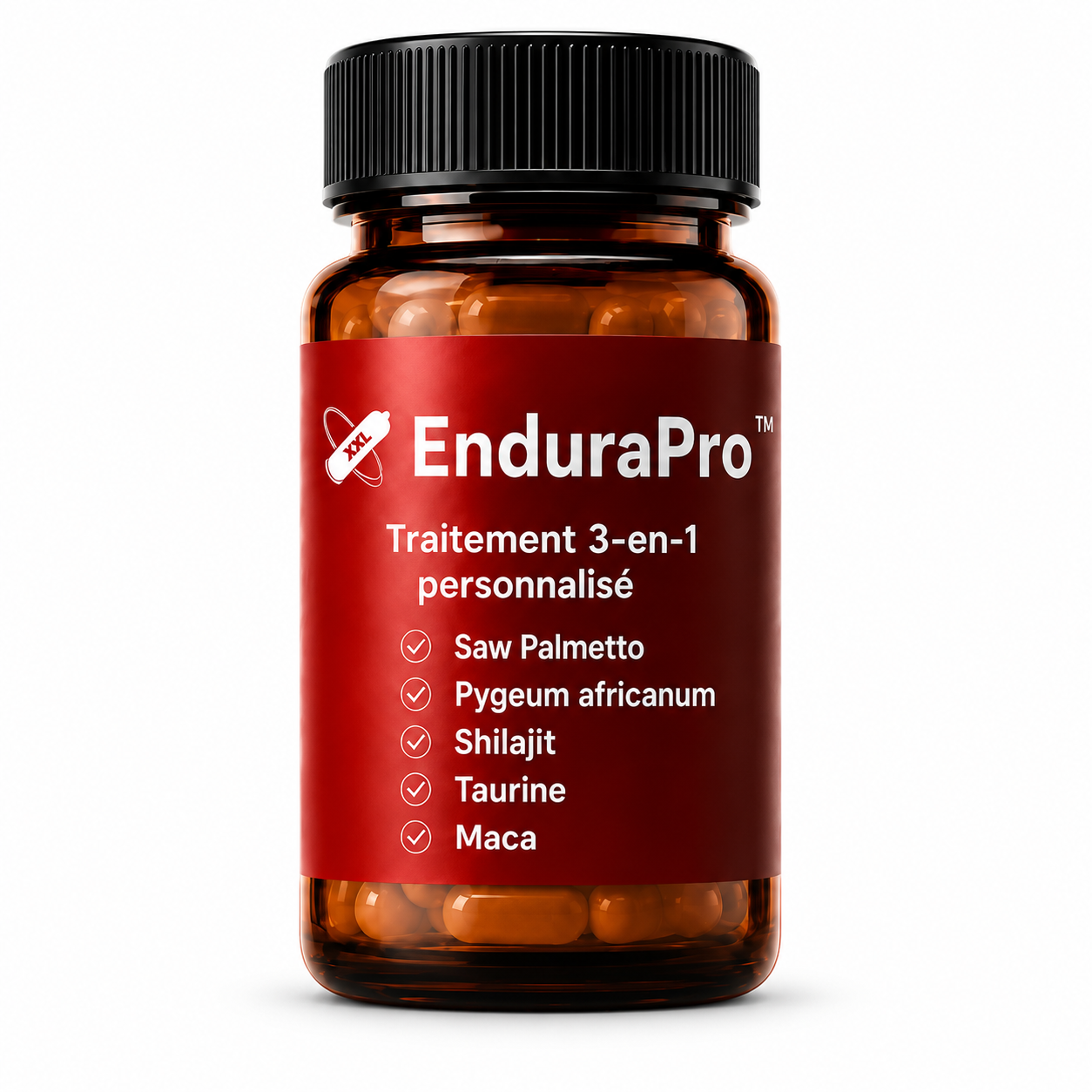 Packaging EnduraPro™ — Gélule Virilité Instantanée