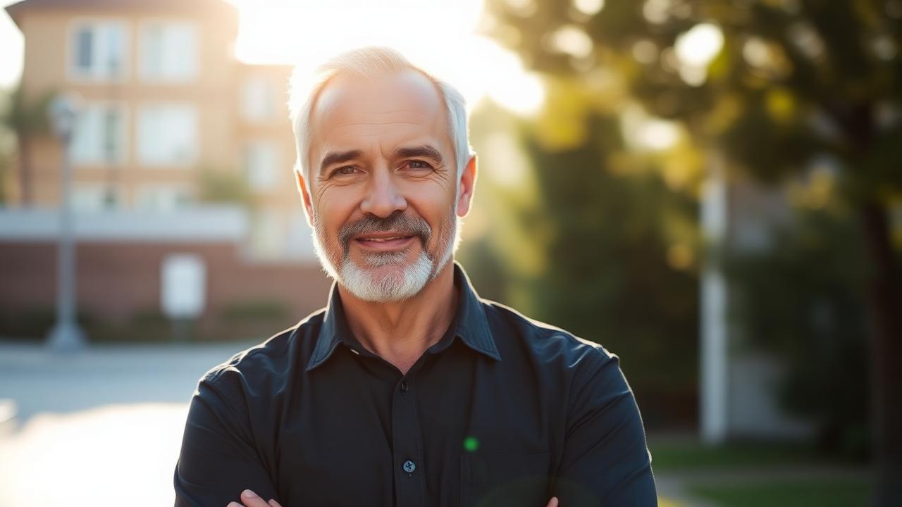Homme mature confiant, virilité retrouvée